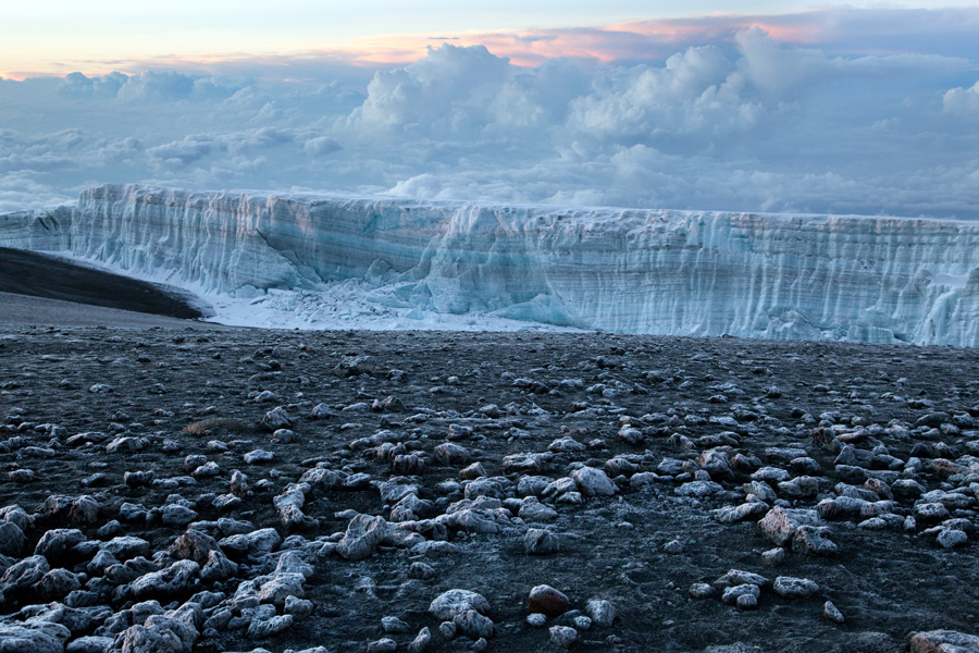 Tanzania (Summit of Kilimanjaro Just Before Sunrise)